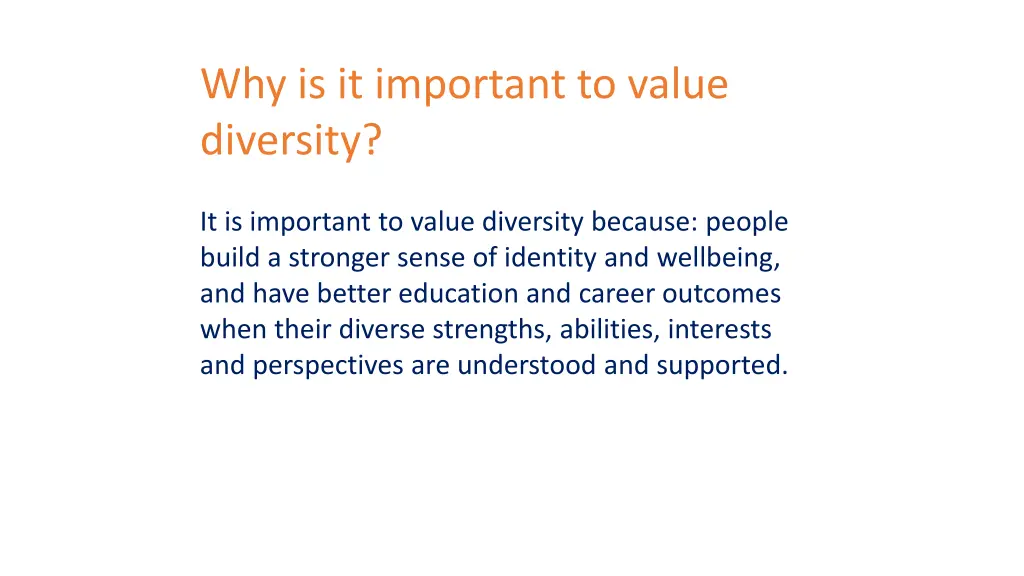 why is it important to value diversity