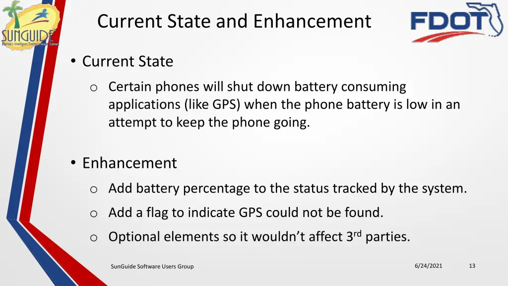 current state and enhancement 2