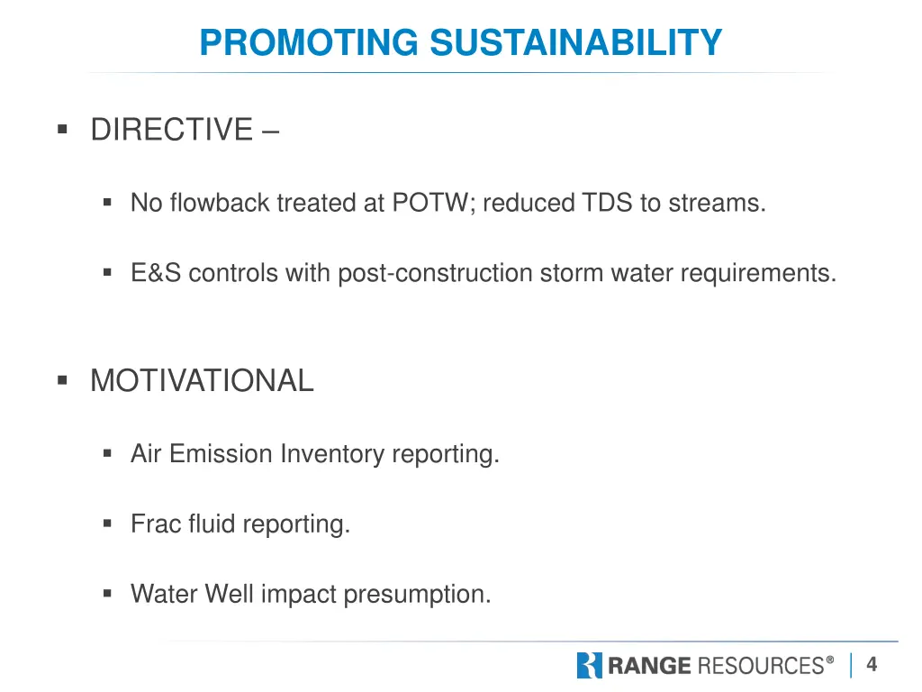 promoting sustainability
