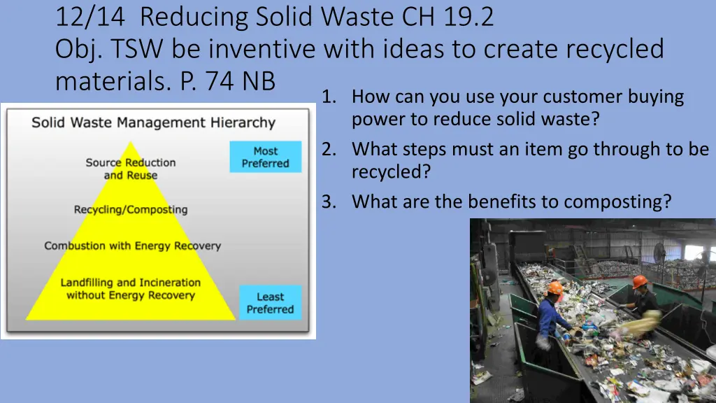 12 14 reducing solid waste