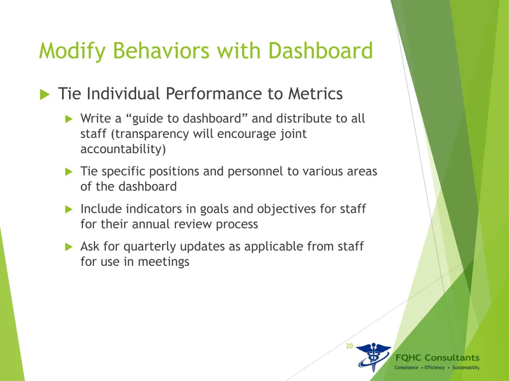 modify behaviors with dashboard 1