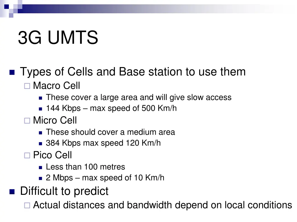 3g umts 12