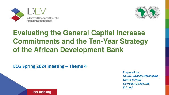 evaluating the general capital increase