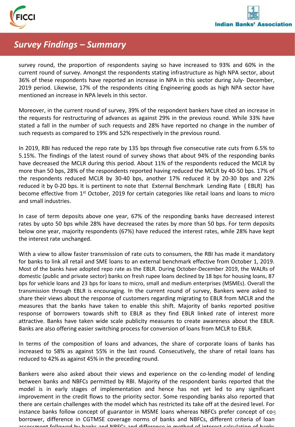 survey findings summary 1