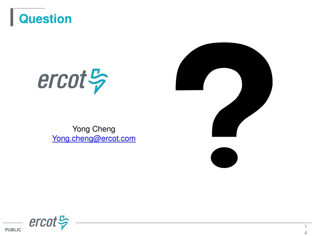 question