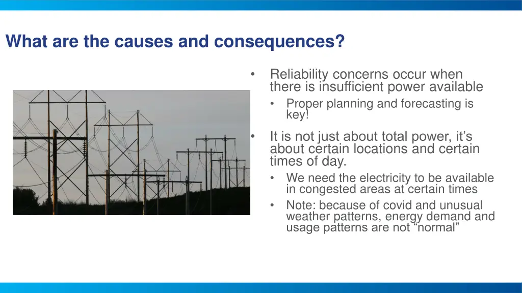 what are the causes and consequences
