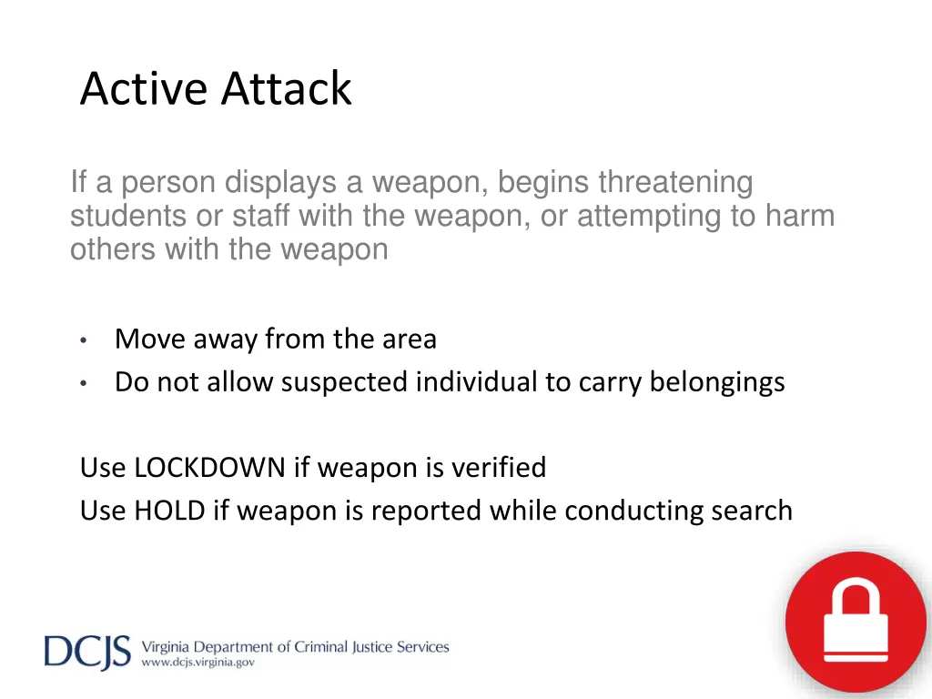 active attack