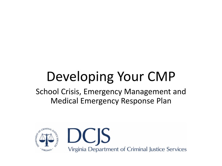 developing your cmp school crisis emergency