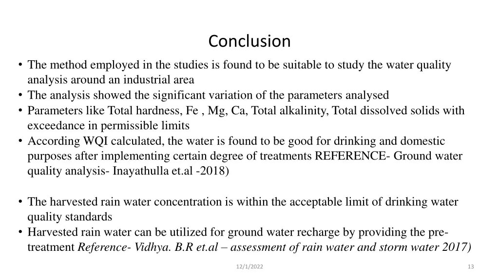 conclusion