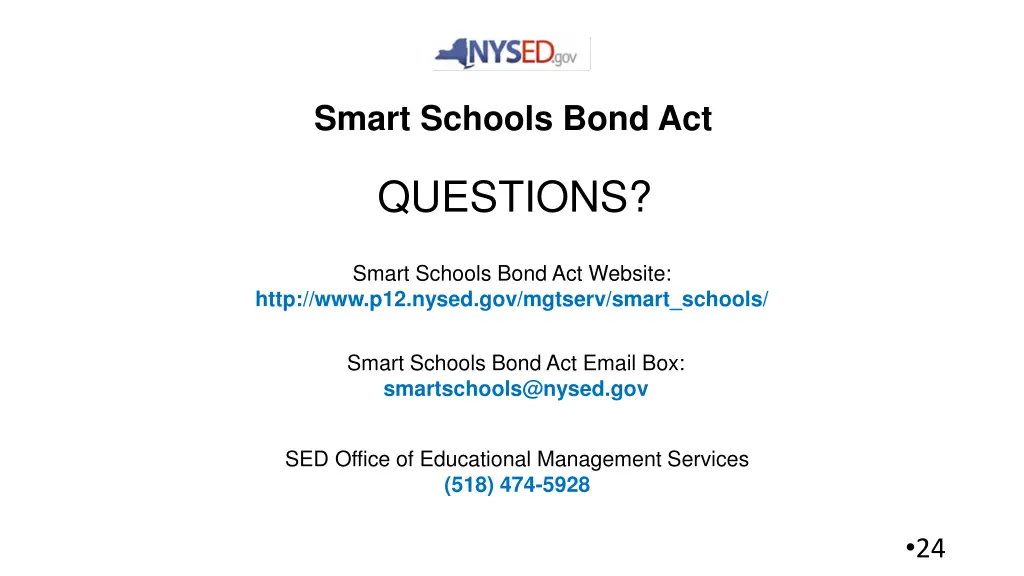 smart schools bond act