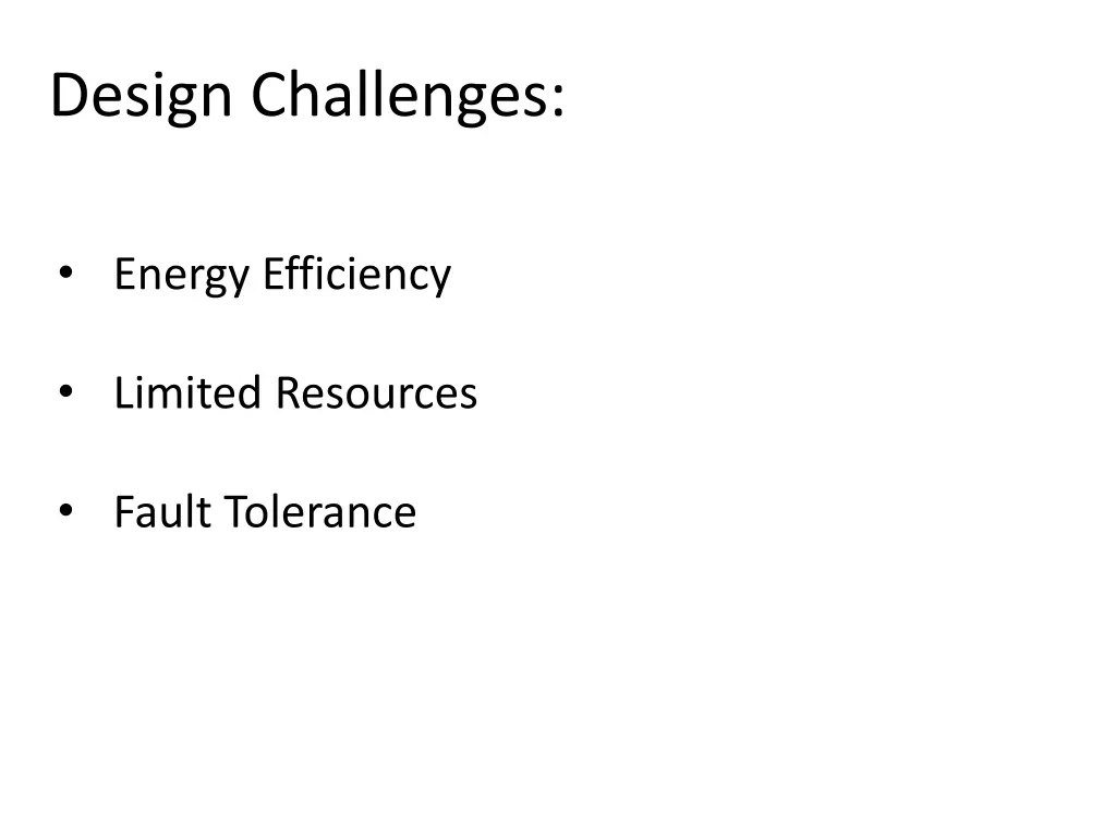 design challenges
