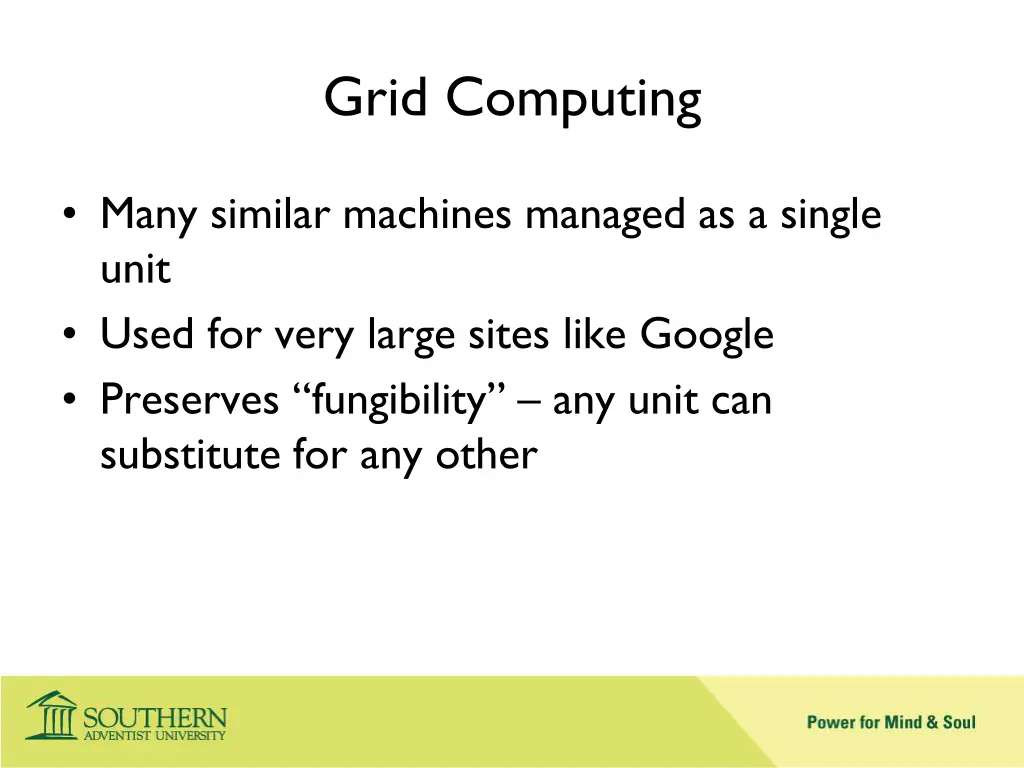grid computing