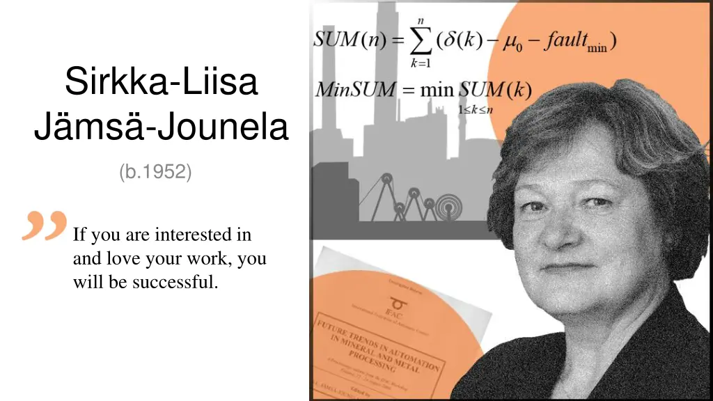 sirkka liisa j ms jounela