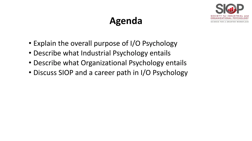 agenda