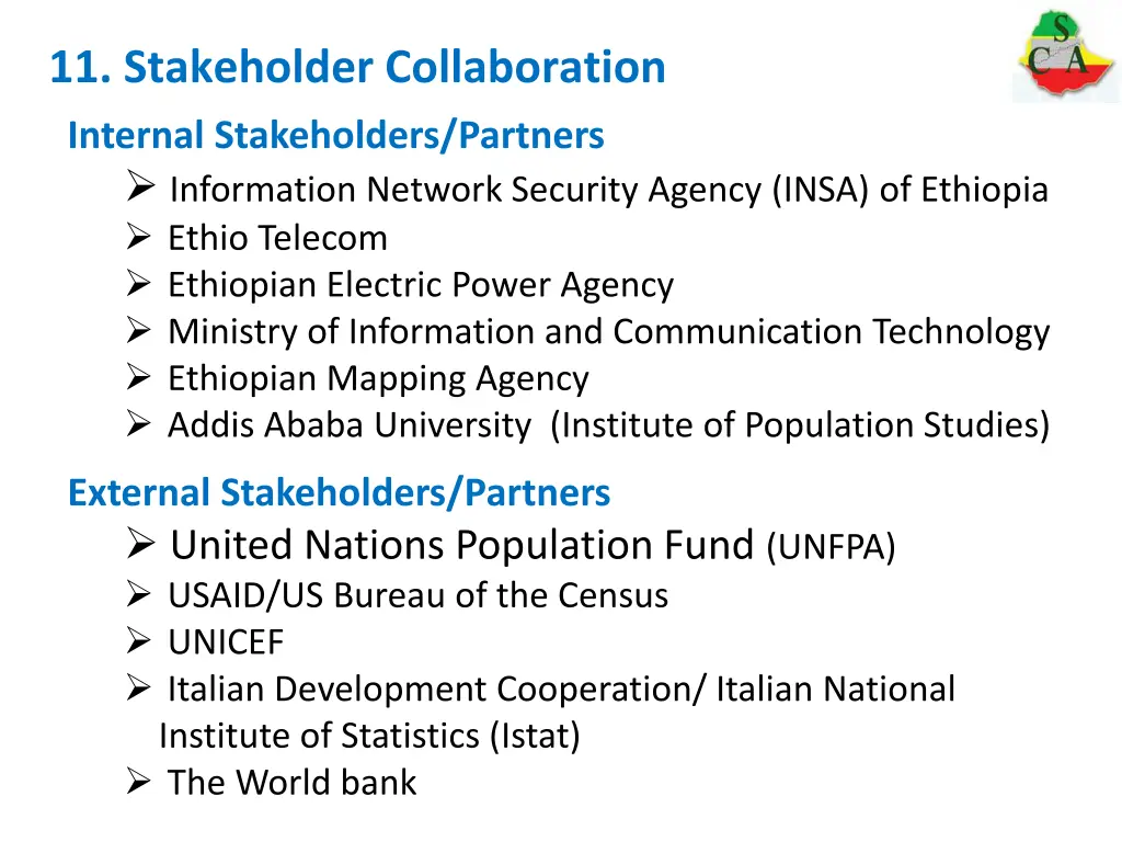 11 stakeholder collaboration