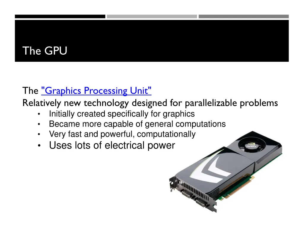 the gpu