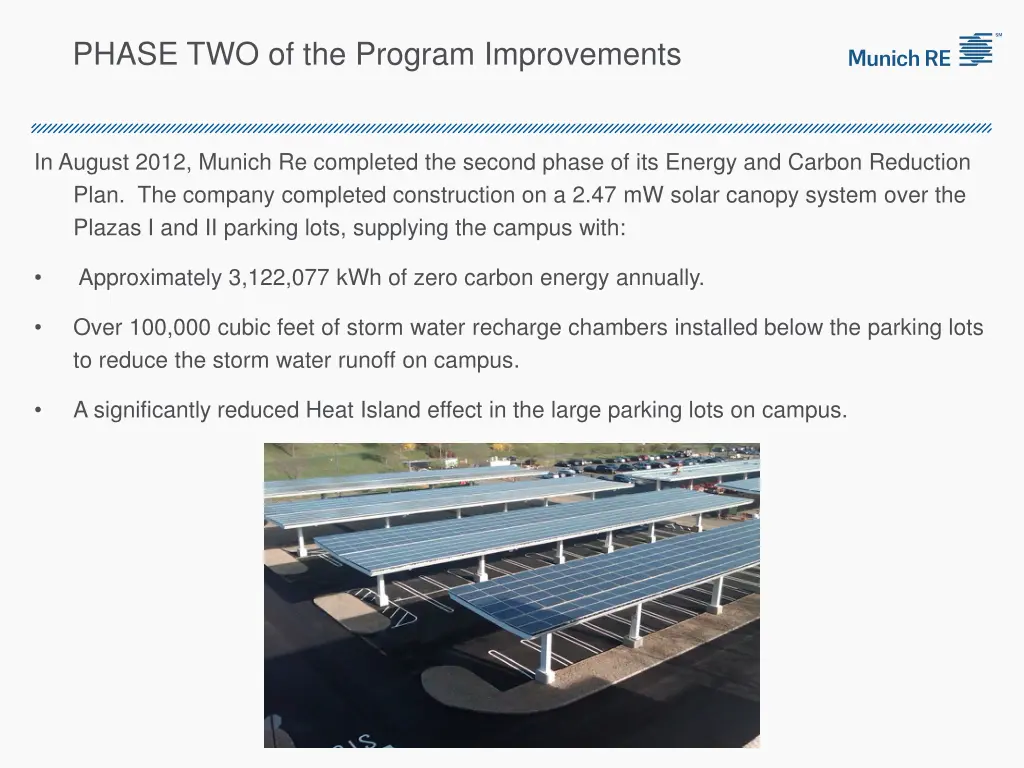 phase two of the program improvements