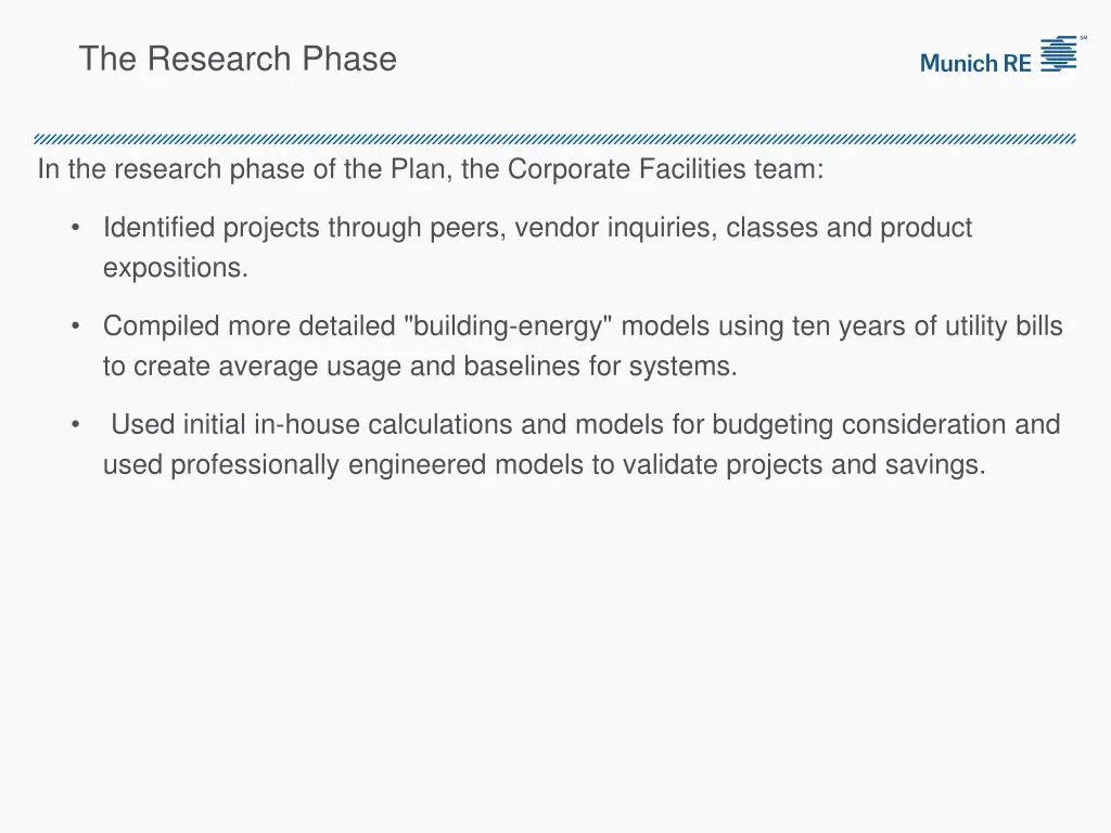 the research phase