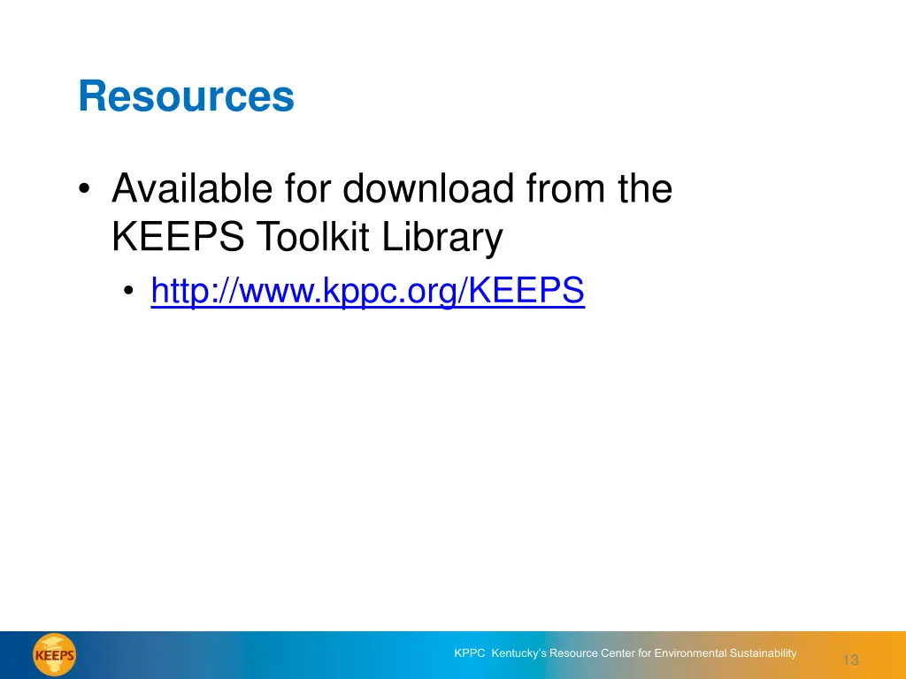 resources