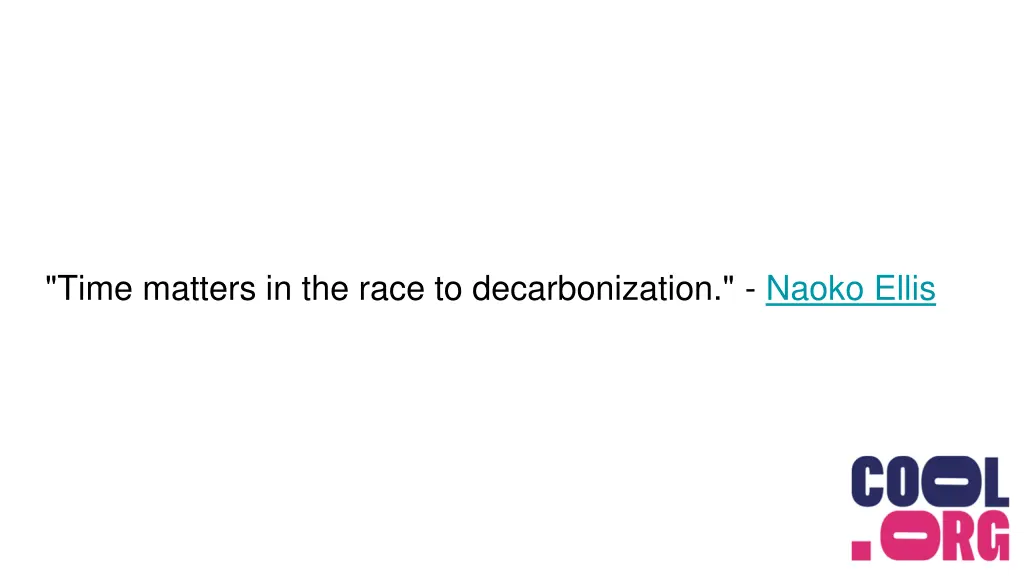 time matters in the race to decarbonization naoko