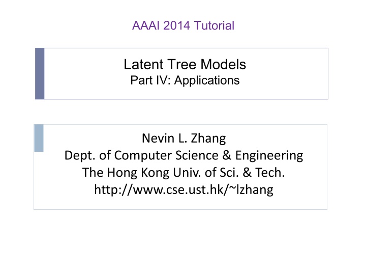 aaai 2014 tutorial