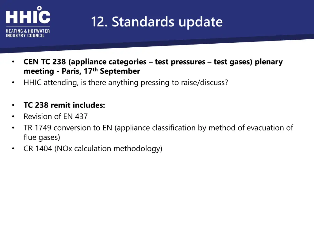 12 standards update 2