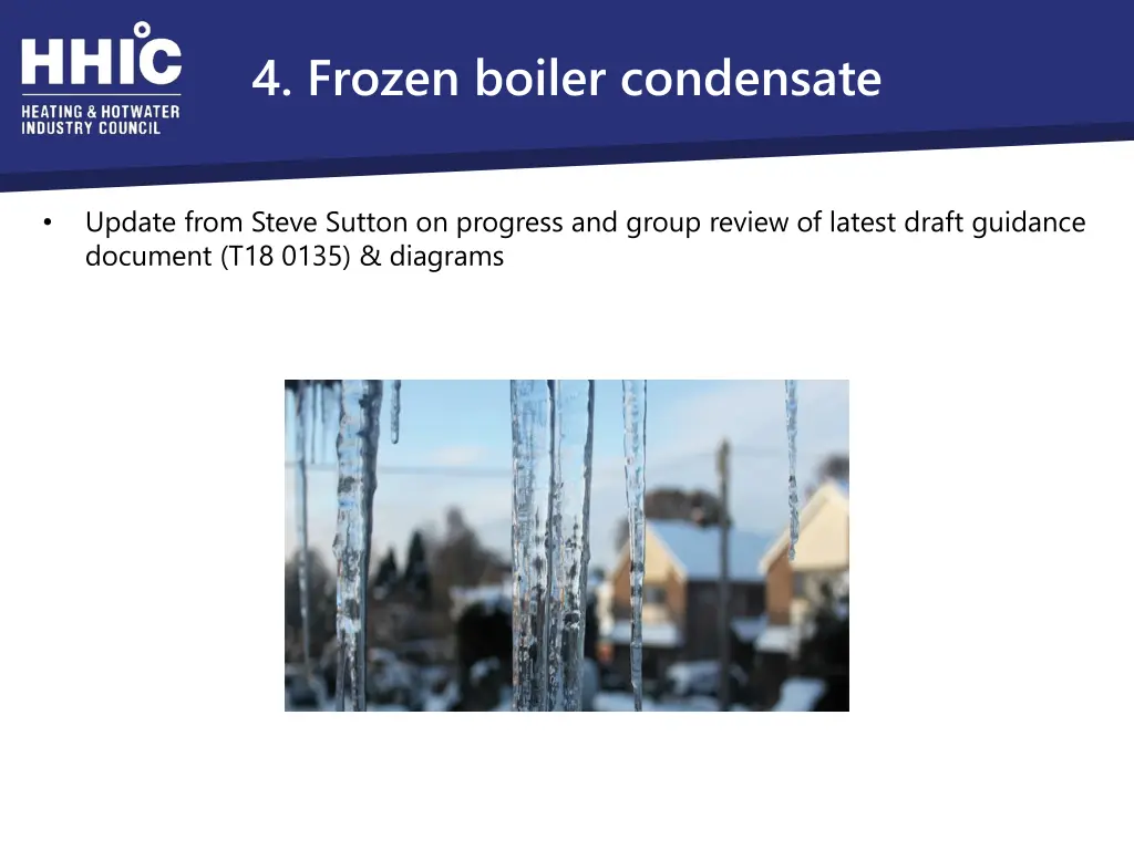 4 frozen boiler condensate