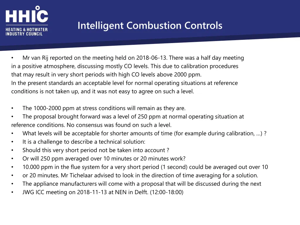 intelligent combustion controls