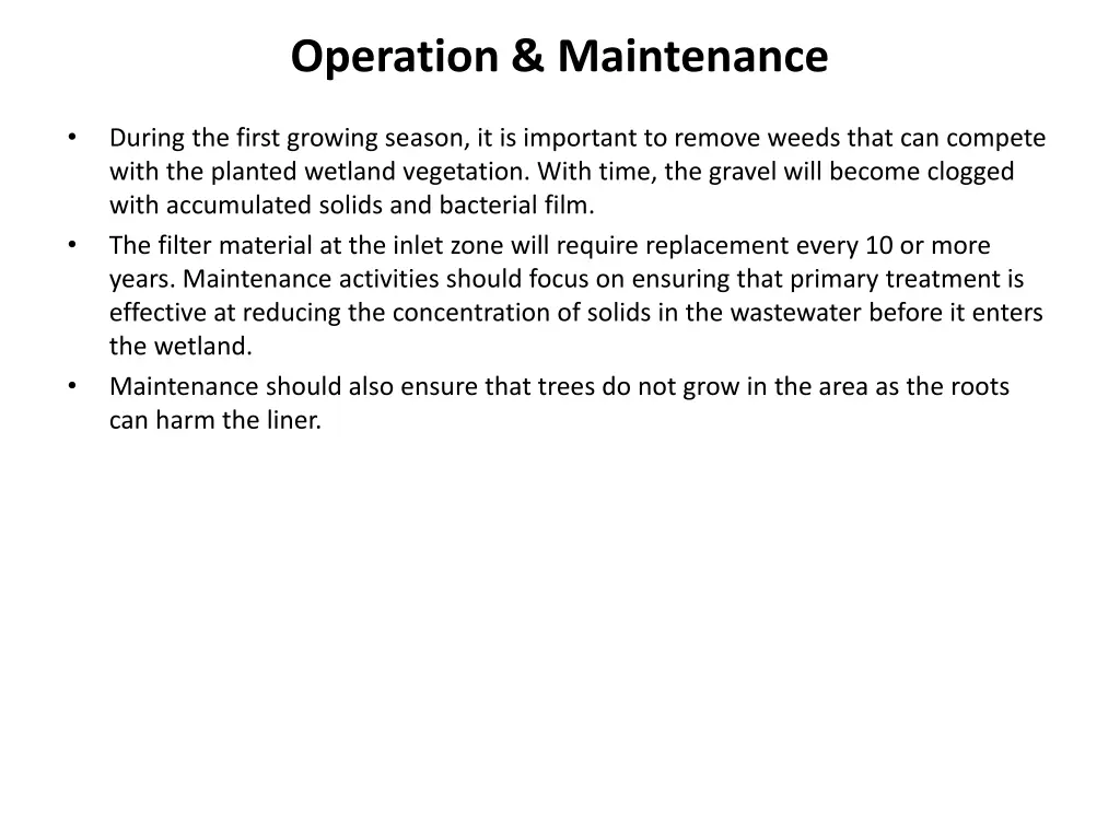 operation maintenance 6