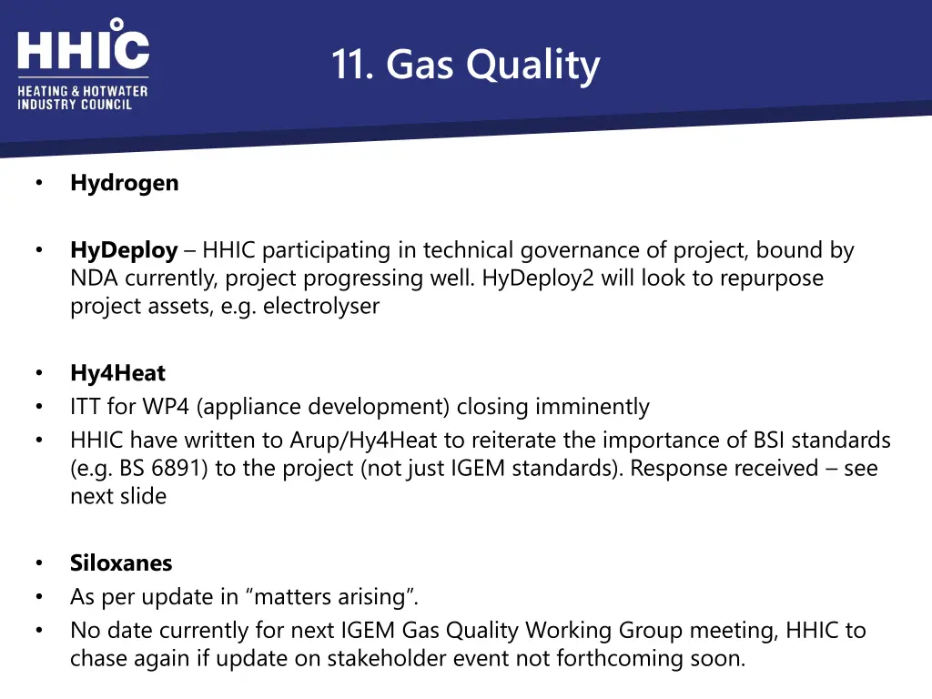11 gas quality