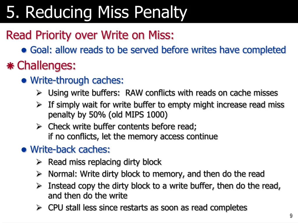 5 reducing miss penalty