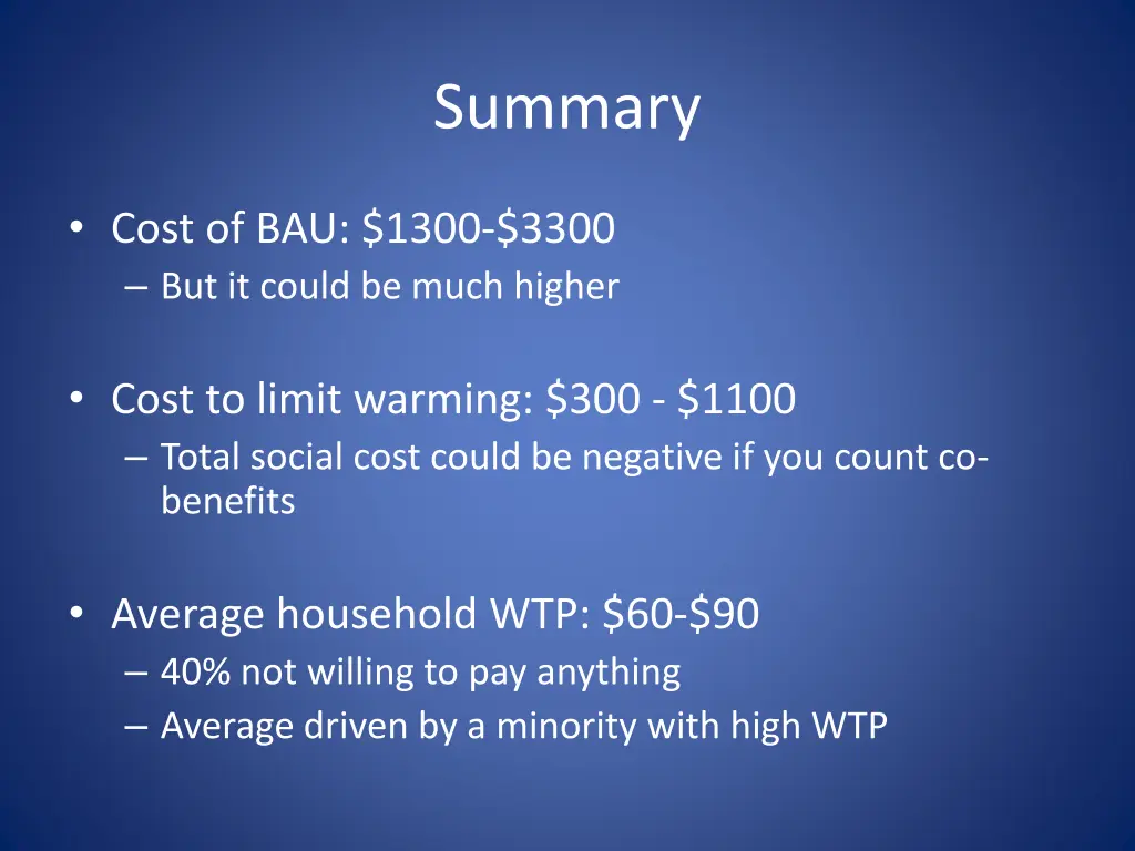 summary