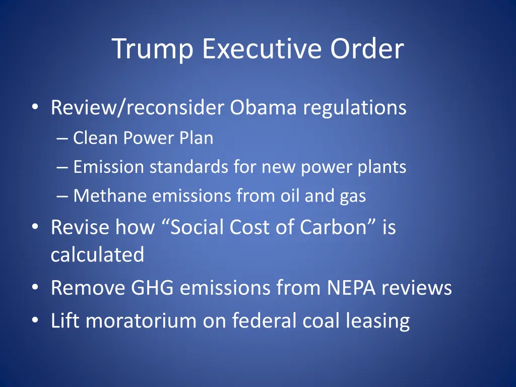 trump executive order