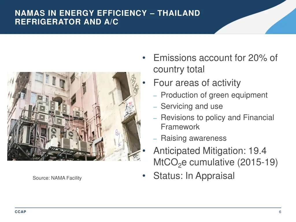 namas in energy efficiency thailand refrigerator