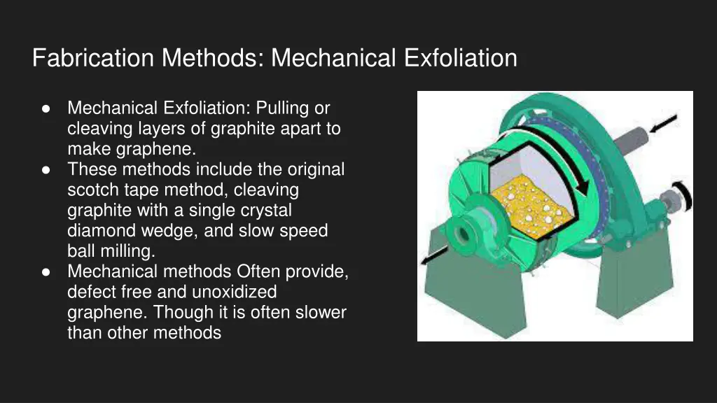 fabrication methods mechanical exfoliation
