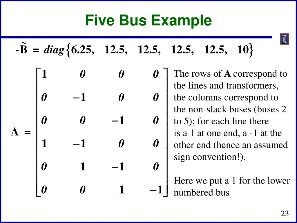 five bus example