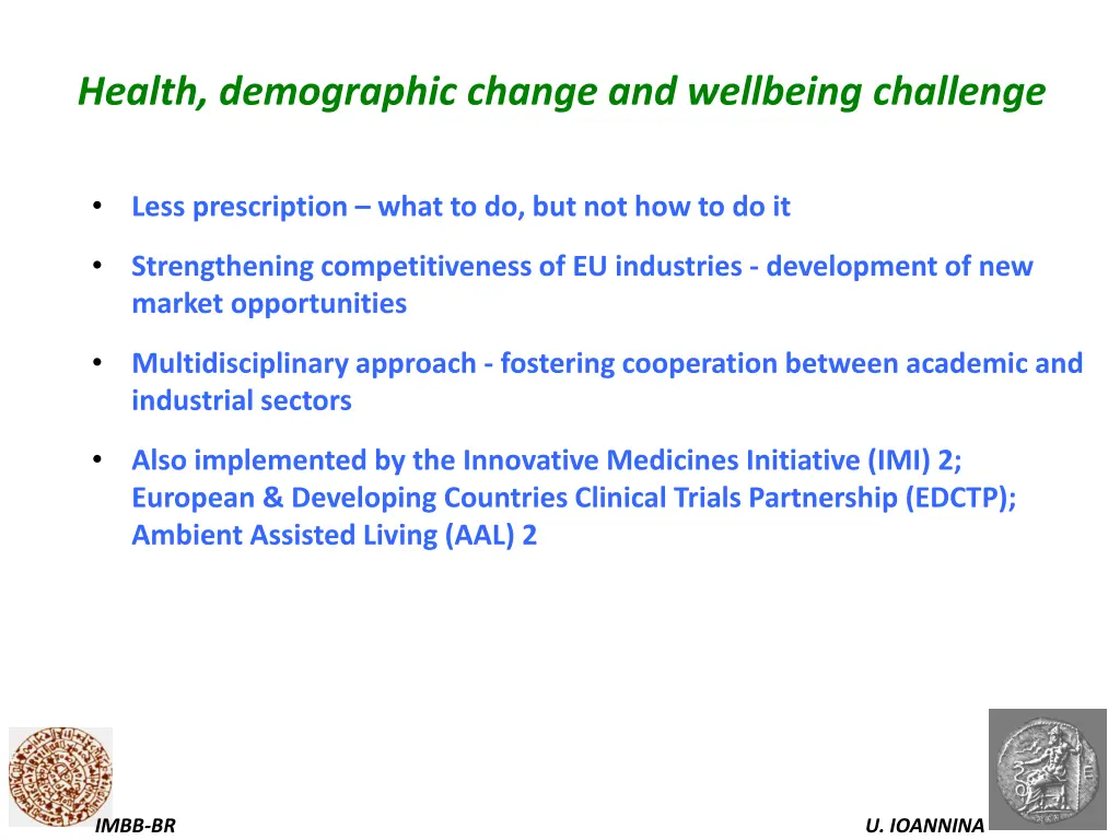 health demographic change and wellbeing challenge