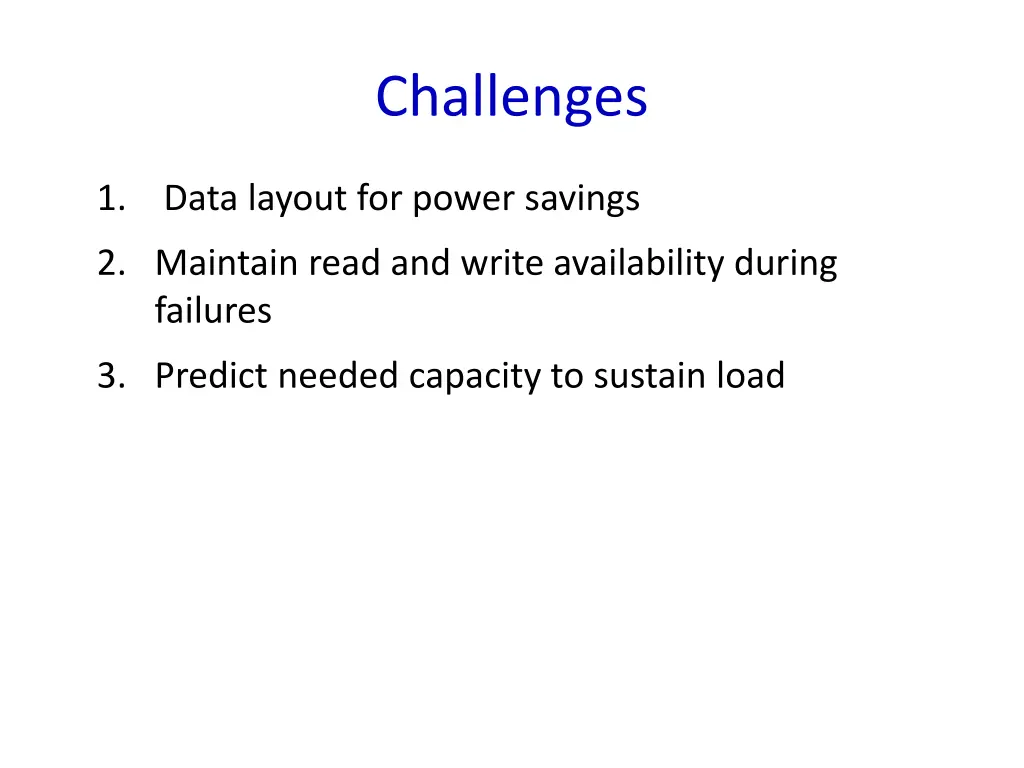 challenges