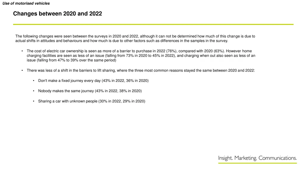 use of motorised vehicles 3