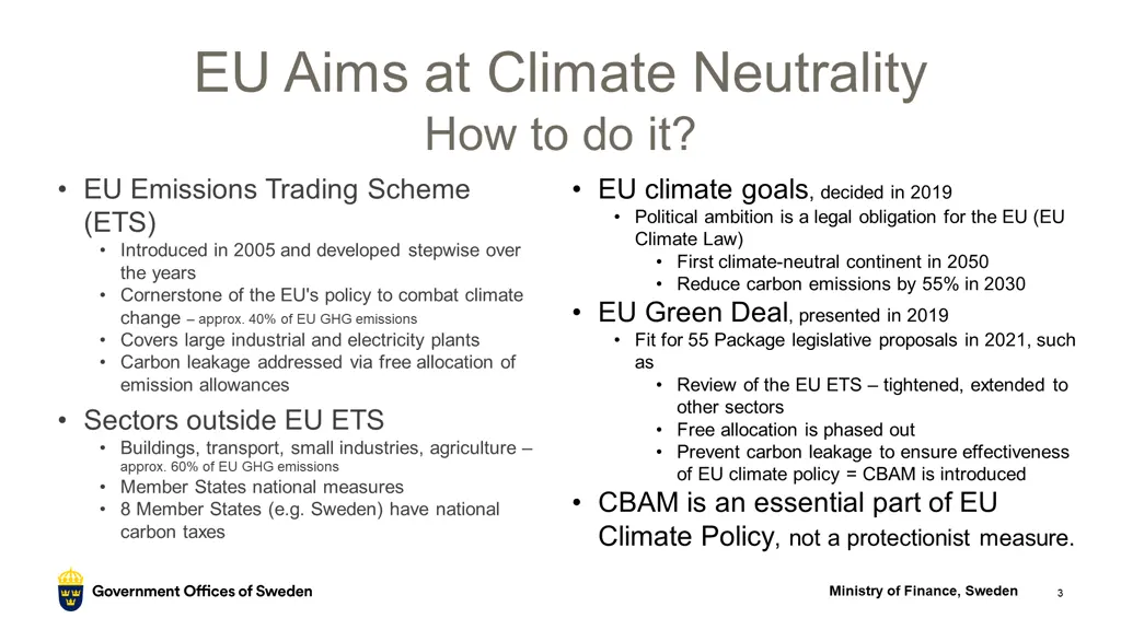 eu aims at climate neutrality