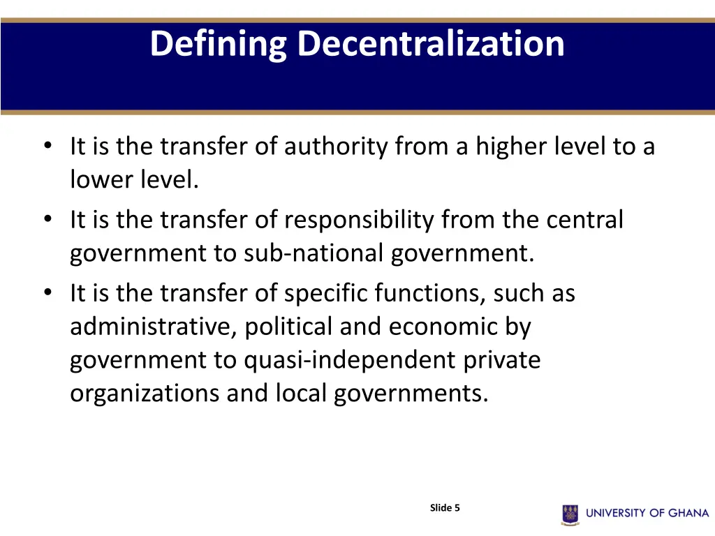 defining decentralization