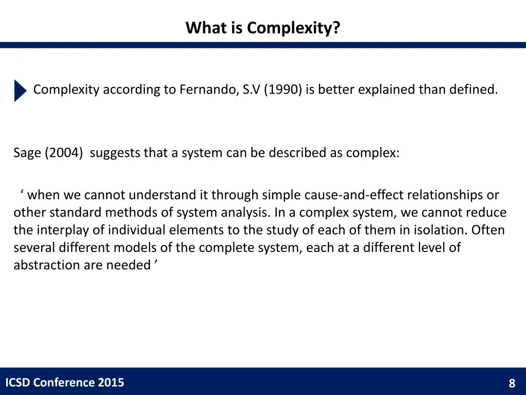 what is complexity