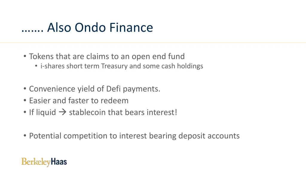 also ondo finance