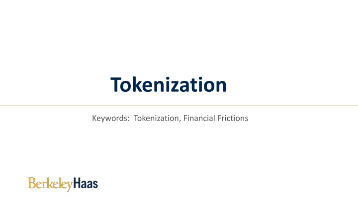 tokenization