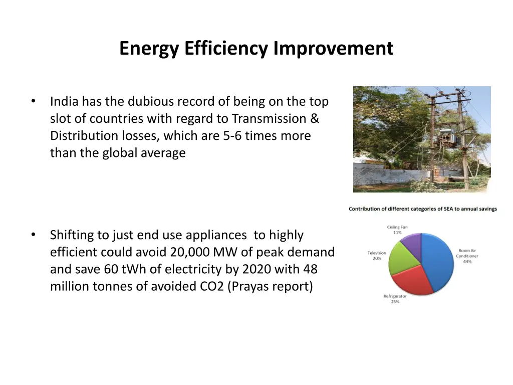 energy efficiency improvement