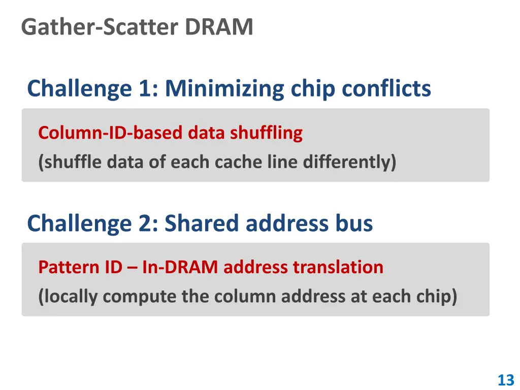 gather scatter dram 1