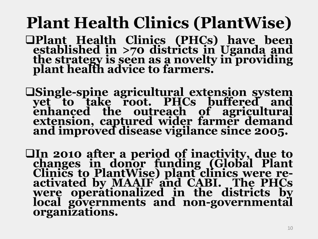 plant health clinics plantwise plant health