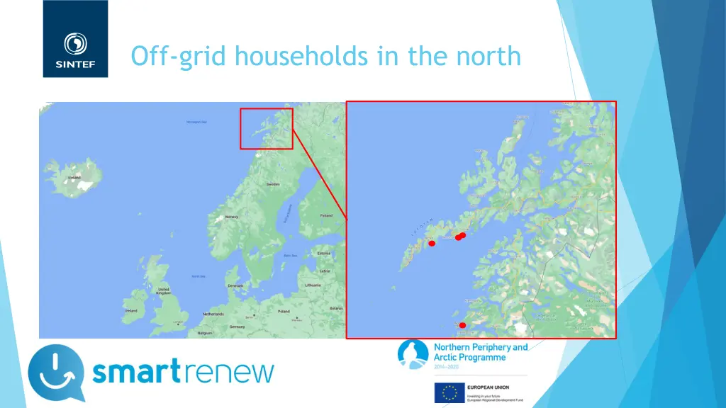 off grid households in the north