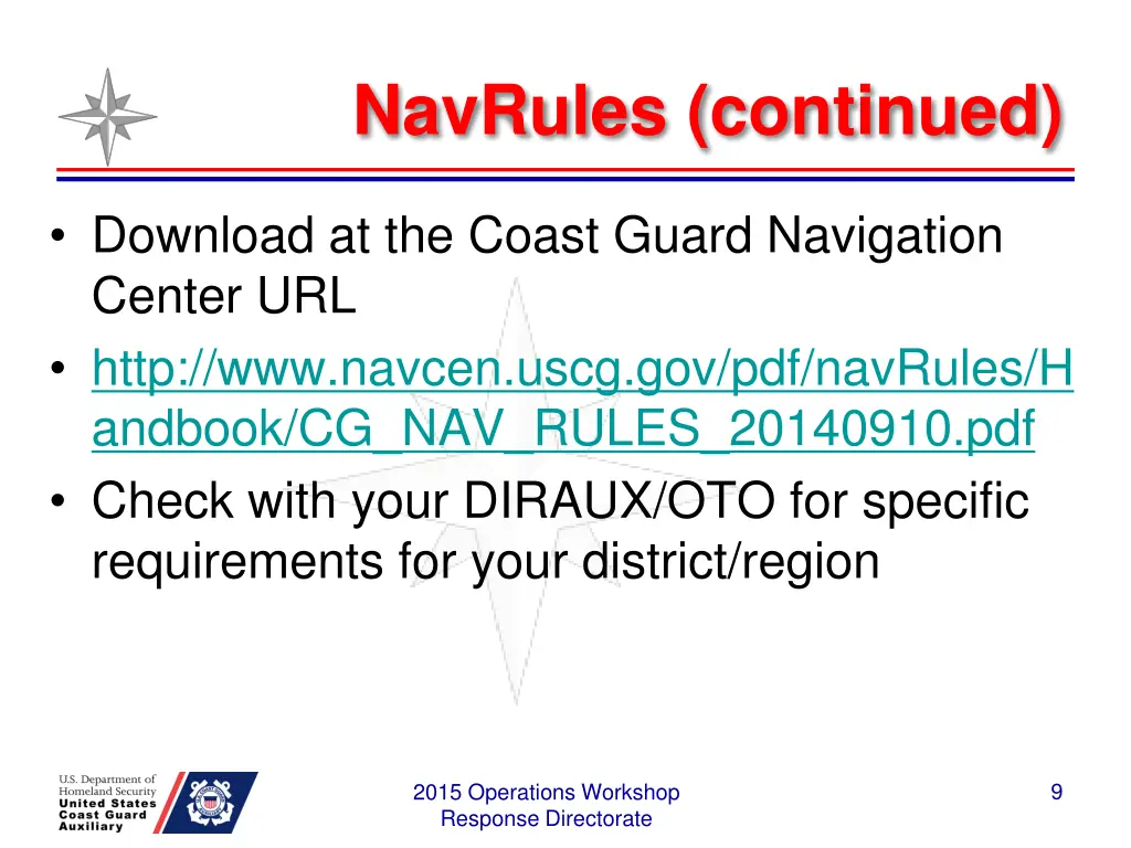 navrules continued