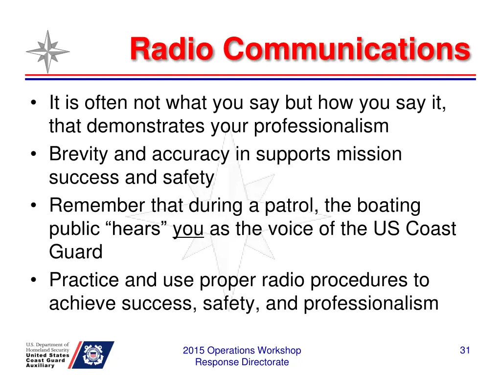 radio communications 1